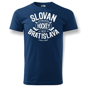 Modré tričko Slovan Bratislava hockey