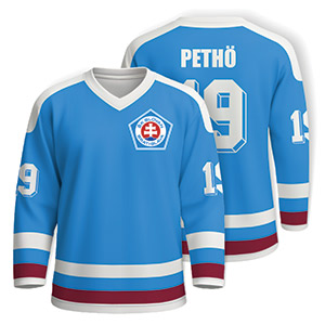 Modrý retro dres HC Slovan 1993 - 4XL+
