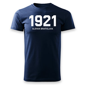 Modré tričko Slovan Bratislava 1921