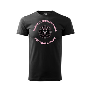 Black t-shirt Inter Miami for kids