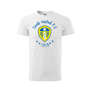 White t-shirt Leeds United for kids