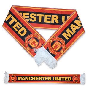 Tlačený šál Manchester United