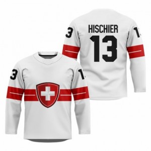 White ice hockey jersey Swiss 2026
