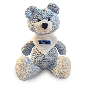 Light blue Teddy bear ŠK Slovan