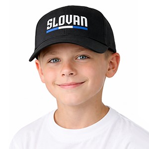 Čierna detská šiltovka Slovan Bratislava