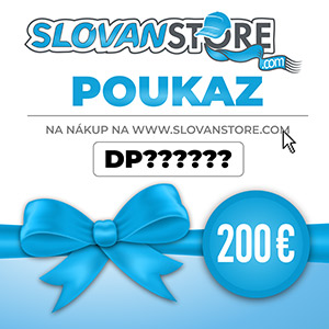 Darčekový poukaz na nákup na slovanstore.com 200 €