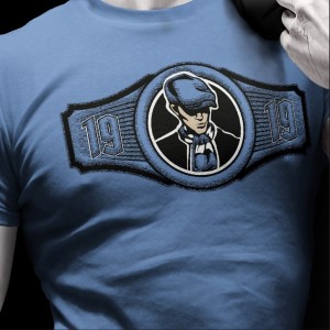 Belasé tričko Old School 1919