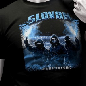 Black t-shirt Slovan Home