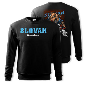 Čierna mikina Slovan Bulldog destroys Trnava angel