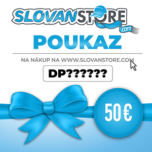 Darčekový poukaz na nákup na slovanstore.com 50€