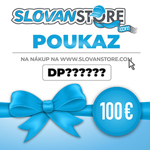 Darčekový poukaz na nákup na slovanstore.com 100 €