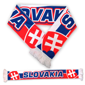 Slovakia tlačený šál