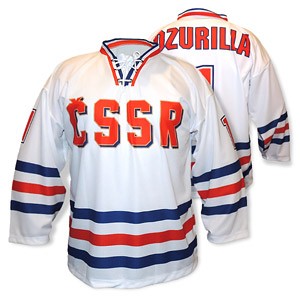 Retro dres ČSSR biely nápis 4XL+