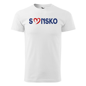 Biele tričko Slovensko