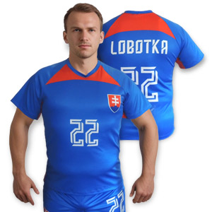 Slovakia fan dres modrý 2024/25