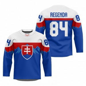 Blue Ice hockey jersey Slovakia 2026 4XL+