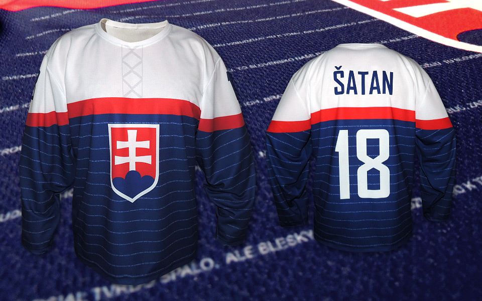 slovakia hockey shirt